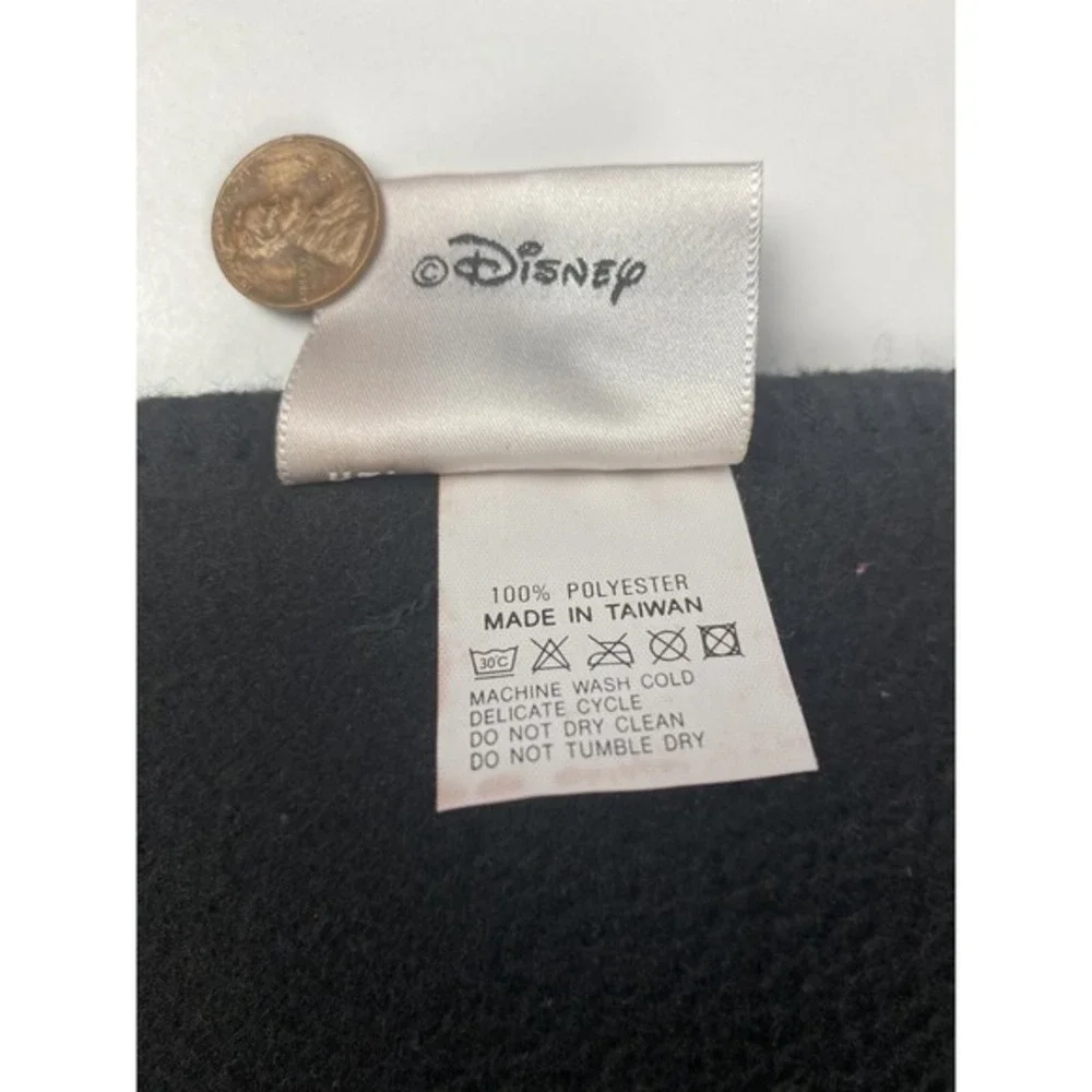 Walt Disney World Mickey‎ Mouse Christmas Scarf Vintage Embroidered Logo